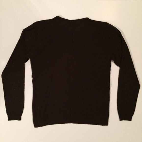 Lafayette 148 New York M brown Wool blend sweater - Picture 2 of 7